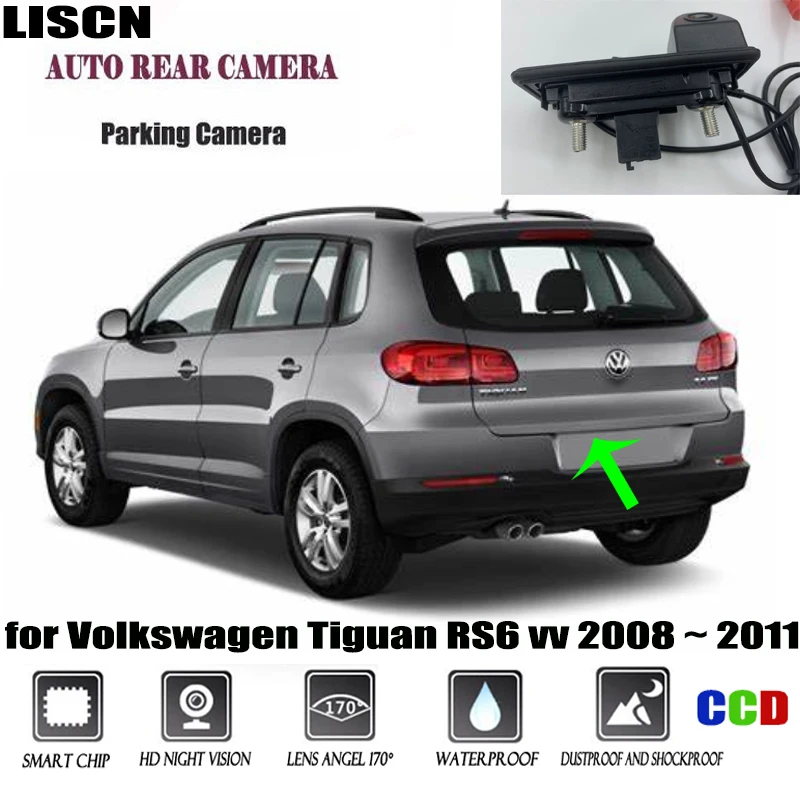 Автомобильная задняя камера для Volkswagen Tiguan RS6 vv 2008 2009 2000 2010 2011 заднего вида|Камеры