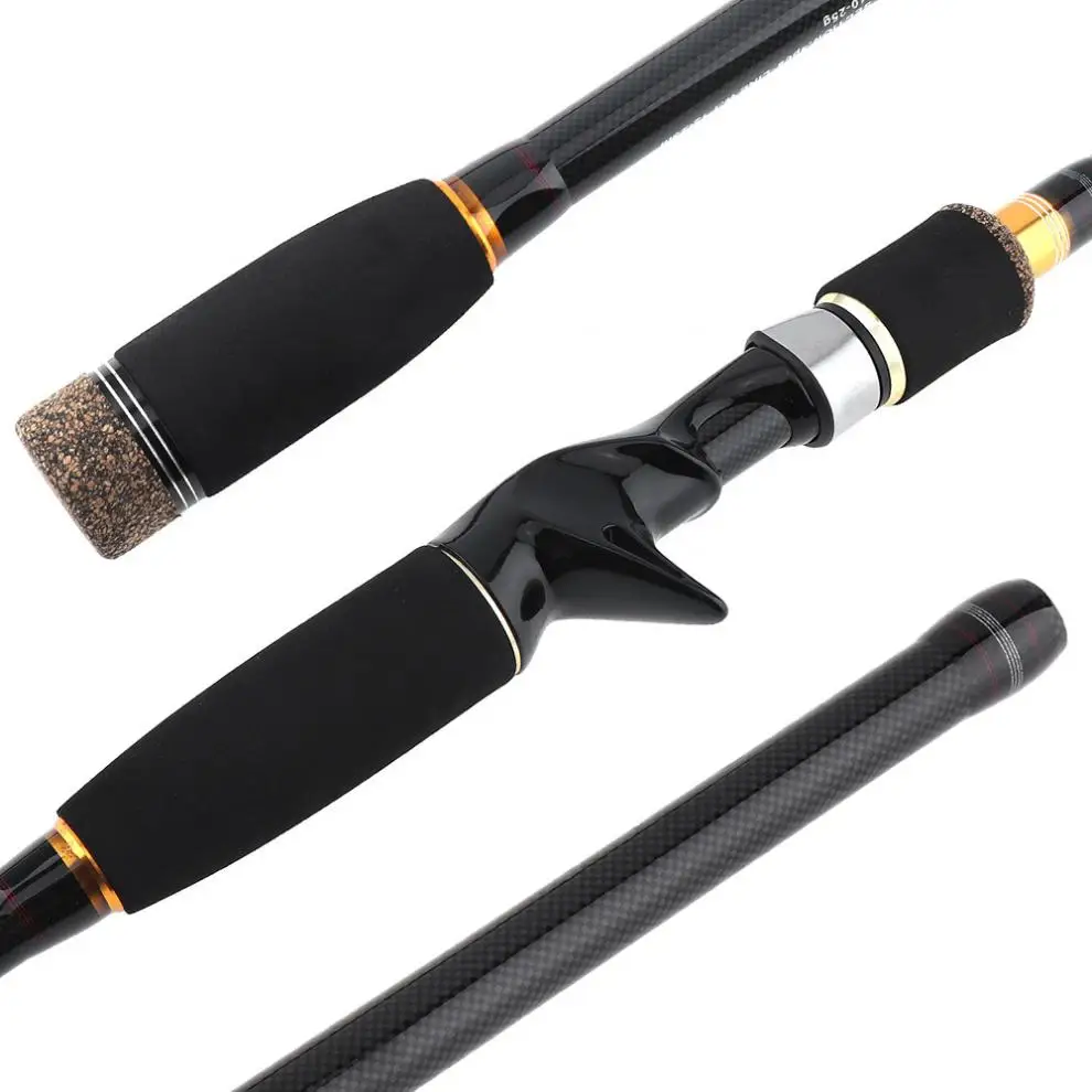 

Lure Fishing Rods 2.7m 4 Section Carbon Fiber Lure Fishing Rod M Power Ultra Light Casting Fishing Pole Hot