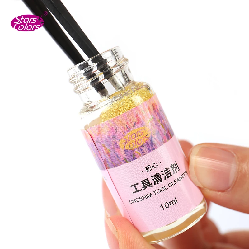 Профессиональный пинцет для наращивания ресниц 10 мл инструменты чистки с жидким