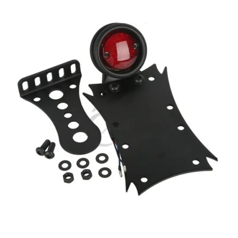 Красный задний фонарь для мотоцикла Горизонтально Вертикальное Крепление