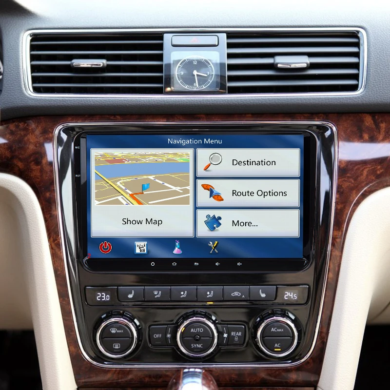 Автомобильное радио для VW/Volkswagen/Magotan/Passat B6 B7 2 din Android 10 Авторадио Мультимедиа GPS DVR камера RAM Гб ROM 16