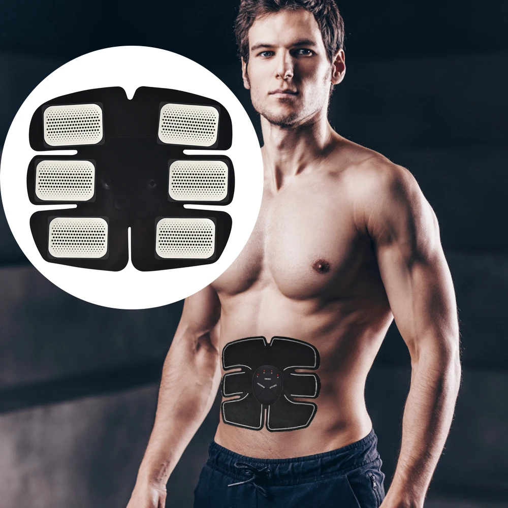 EMS Wireless Muscle Stimulator Abdominal Toning Belt Muscle Toner Body Muscle Fitness Trainer Body Slimming Massager