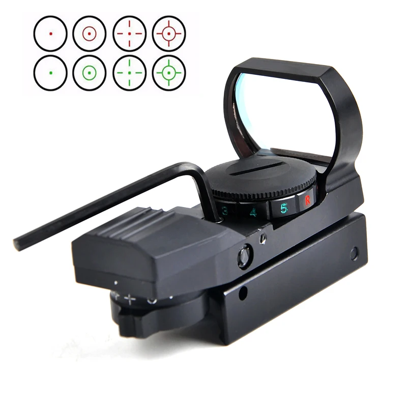 Охотничий оптический прицел 20 мм голографический с красной точкой прицельная