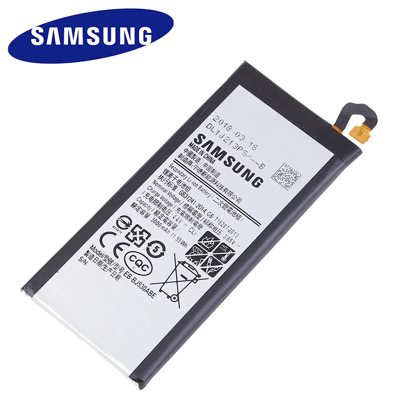 Оригинальный аккумулятор Samsung для Galaxy J5 2017 /J5 Pro J530 J530F J530G полимерная литиевая