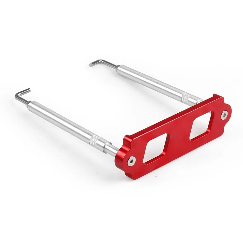 

Battery Tie Down Kit Hold Down Rod with Tray Hooks for Civic/CRX S2000