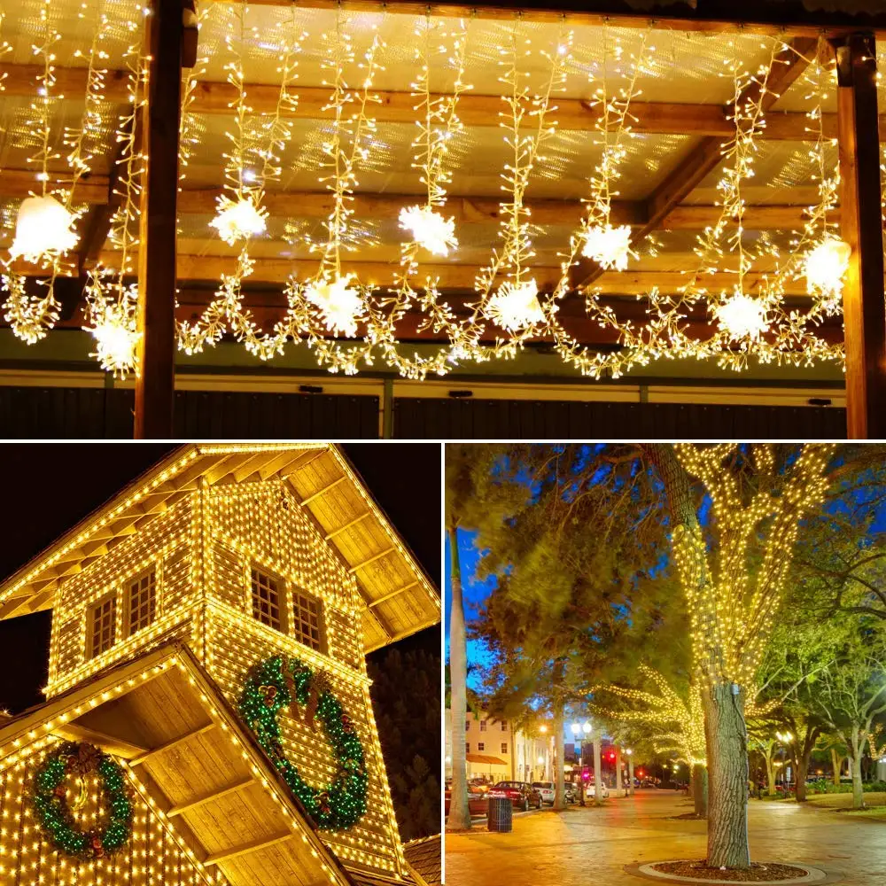 Гирлянда на Рождество/свадьбу/вечерние ринку Декоративная гирлянда 110 В