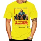 Футболка Bud Спенсер в итальянском стиле бульдозер фильм ТВ Amarcord Terence Хилл принт мужские горячие