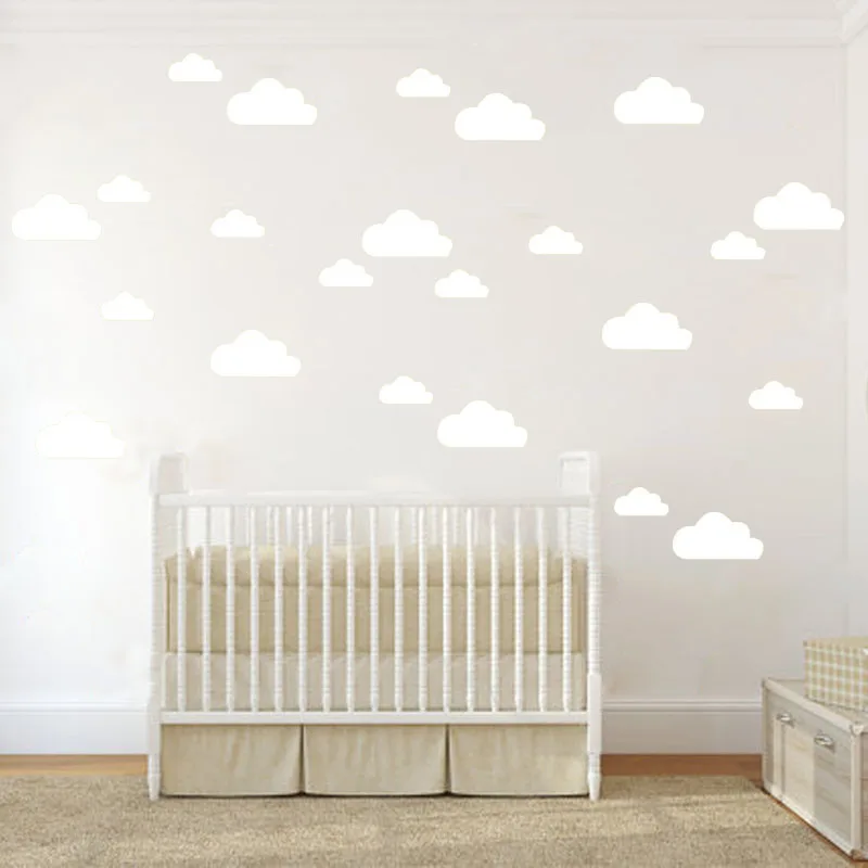 Милый мультяшный Кот коготь облако Наклейка на стену сделай сам украшение