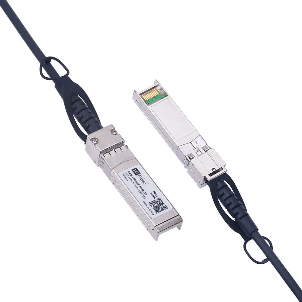 10gtek для можжевельника QFX-SFP-DAC-1M/EX-SFP-10GE-DAC-1M 10 ГБ/сек. 10GBASE-CU Twinax для программирования в производственных условиях+ прямого подключения Медь кабеля длиной 1 метр