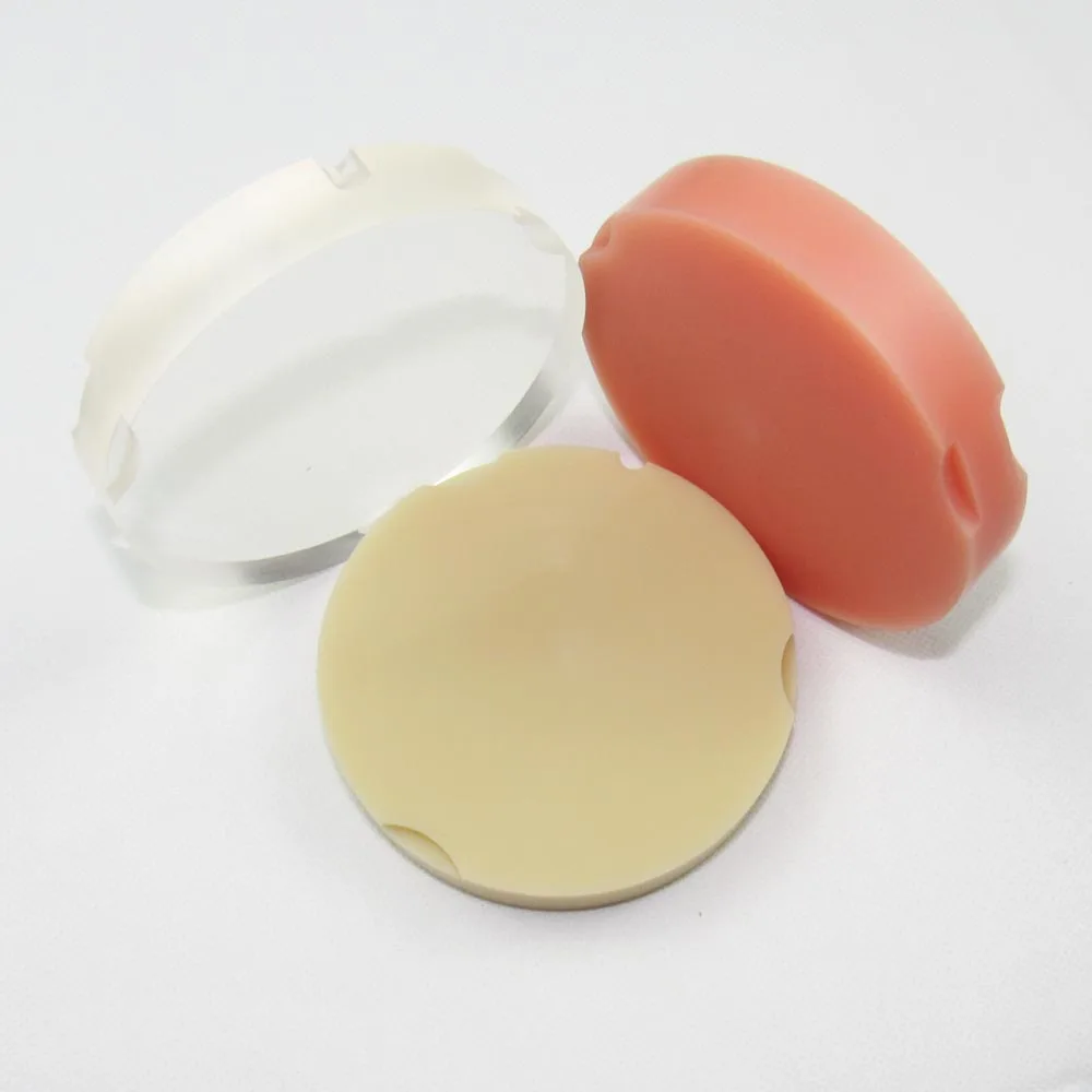 6 шт стоматологическая лаборатория стоматологический ПММА пустые диски CAD CAM для