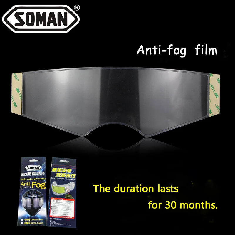 Оптовая продажа 10 шт./лот шлемы пленка для объектива анти туман мотоциклетные