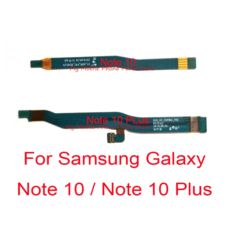Оригинальный ЖК гибкий кабель запасные части для Samsung Galaxy Note 10 Note10 N970 / Plus + N976