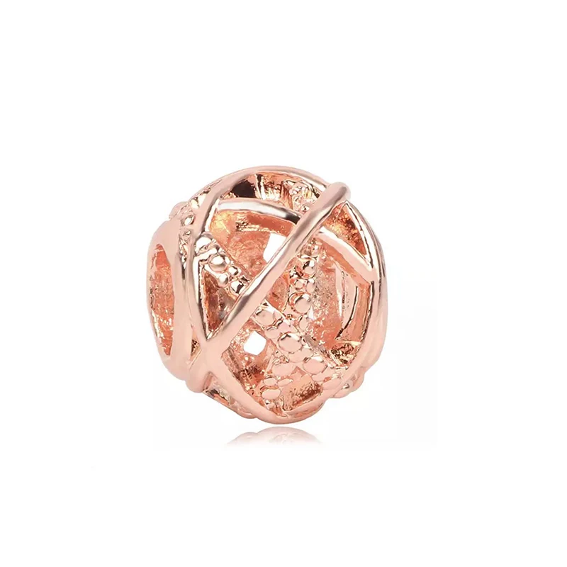 Boosbiy 2 шт. 45 стилей розовое золото любовь кофейная чашка подвески бусины подходят