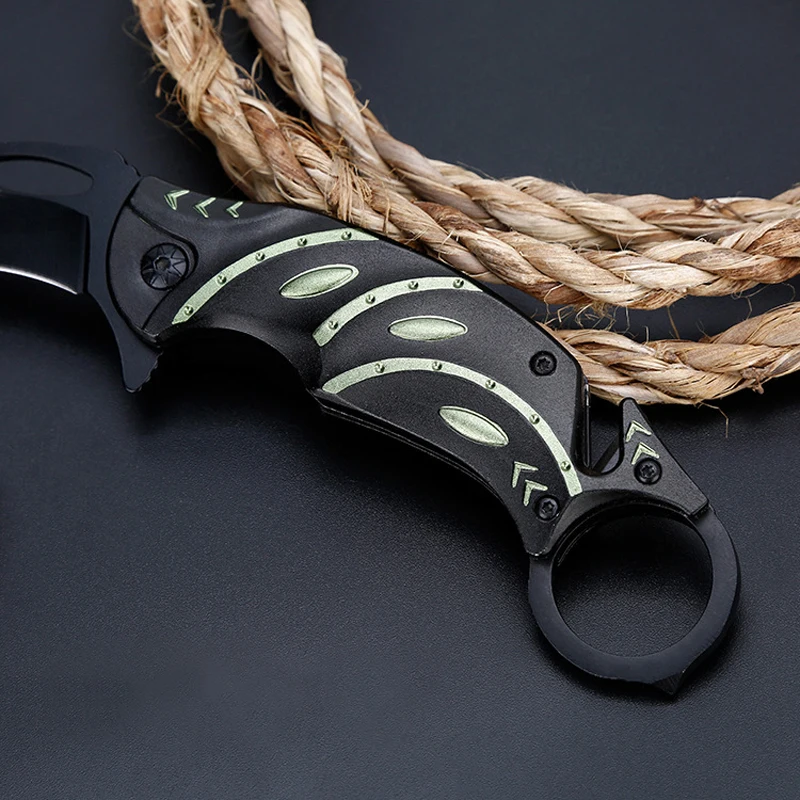 

Mini Folding Claw Knife and Wolf Claw Knife Blade Tactics Multifunctional Folding Knife Camping Survival Outdoor Knife