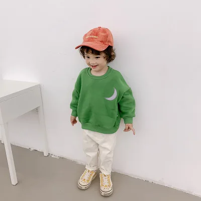 Осень 2019 модная новинка светоотражающий Свободный свитшот для мальчиков и