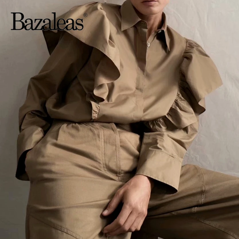Дропшиппинг Офис blusas mujer de moda 2019 Повседневная блуза кофейного дворца женская