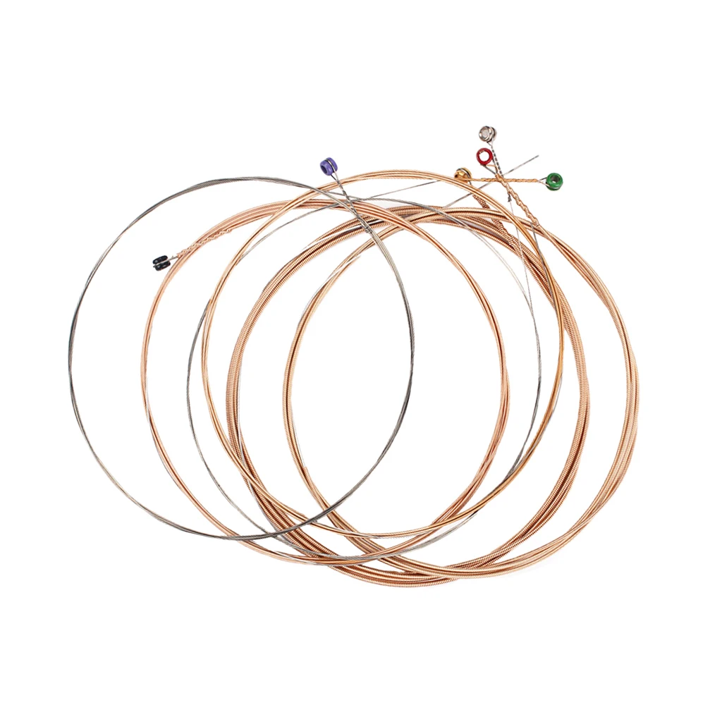 

6 струн для акустической гитары (012 016 024 032 042 053) из меди