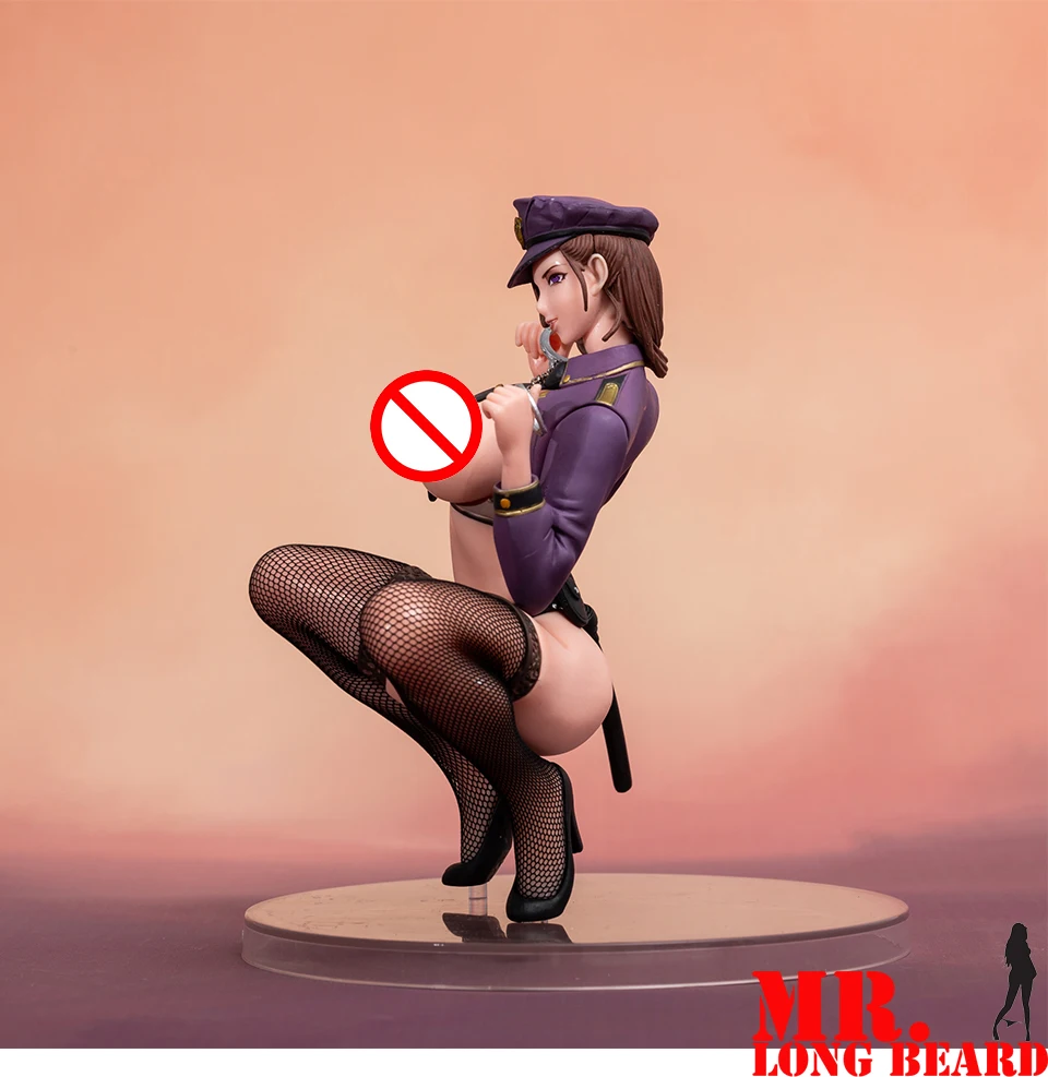 A+ Policewoman не сексуальная фигурка героя из японского аниме ПВХ Фигурки для взрослых игрушки Аниме Фигурки игрушки