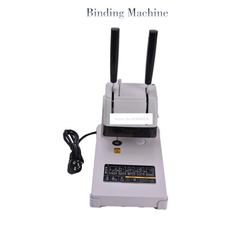1PC  3888 Electric Bookbinding Machine,Financial Credentials, Document,Archives Binding Machine