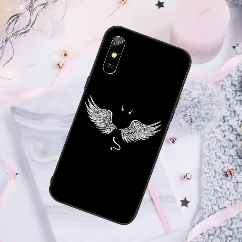 

Angel wings demon wings wing Phone Case For Xiaomi Mi Redmi Note 7 8 9 pro 8T 9T 9S 9A 10 Lite pro