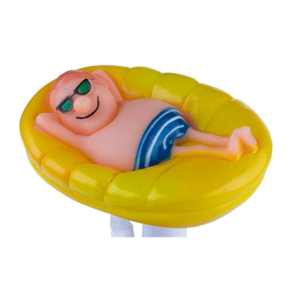 

Hot Cartoon Floating Swimming Pool Thermometer Durable Thermometer With String For Spa Pools At Both F And C Cute Baby Bath