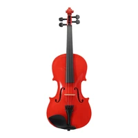 w case bow rosin shoulder rest mute strings solid wood violino red acoustic violin 44 34 12 14 18 for beginner students