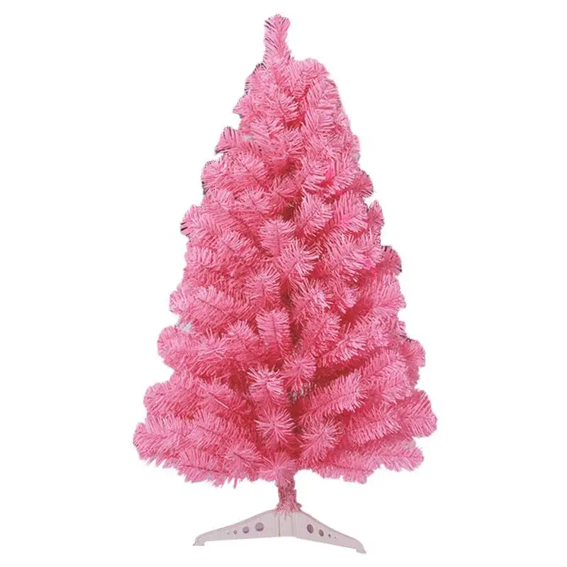 60 см мини искусственная Красная рождественская елка Xams с пластиковой подставкой