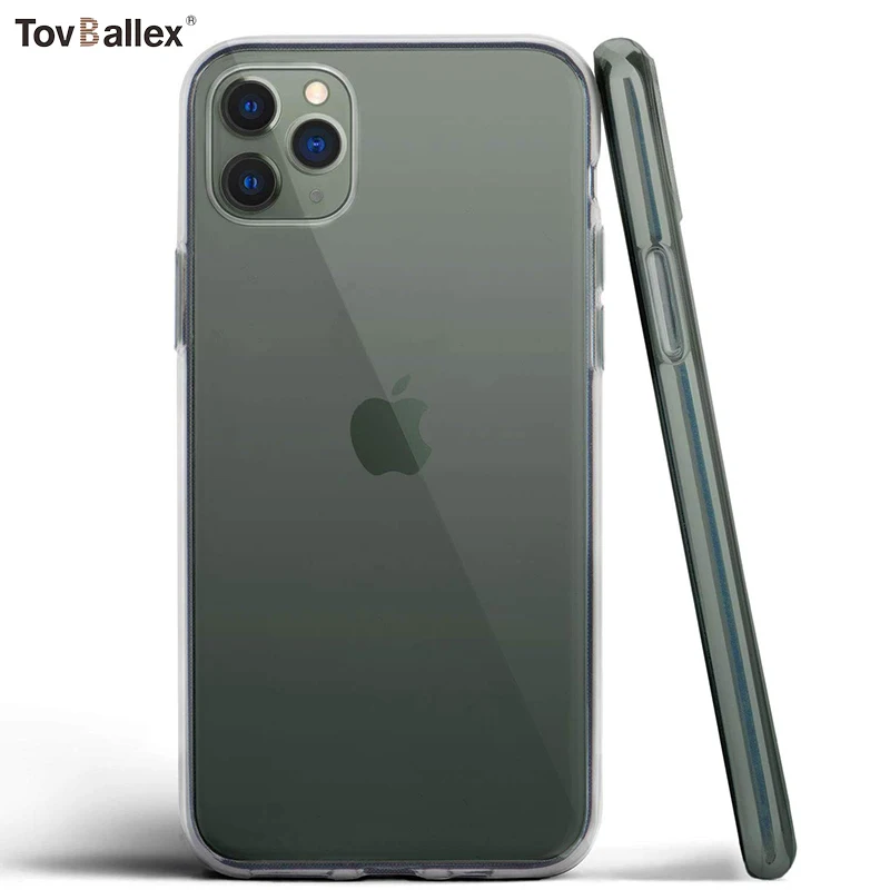 50 шт. чехол для телефона iPhone 12 11 Pro Max XS XR X 8 7 6 6S Plus SE 2020 5 5S противоударный прозрачный