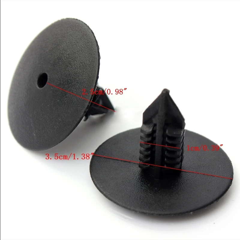 

10x Wheel Arch Lining Guard Trim Clips for renault Clio MK2 Scenic Megane