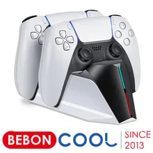 Dual Fast Charger For PS5 Wireless Controller USB Type-C Charging Cradle Dock Station For Sony Playstation 5 Joystick Gamepad