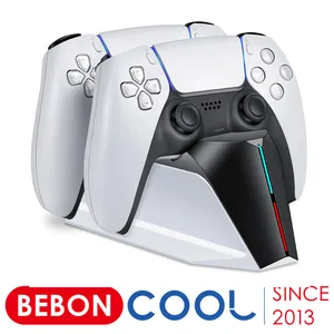dual fast charger for ps5 wireless controller usb type c charging cradle dock station for sony playstation 5 joystick gamepad free global shipping