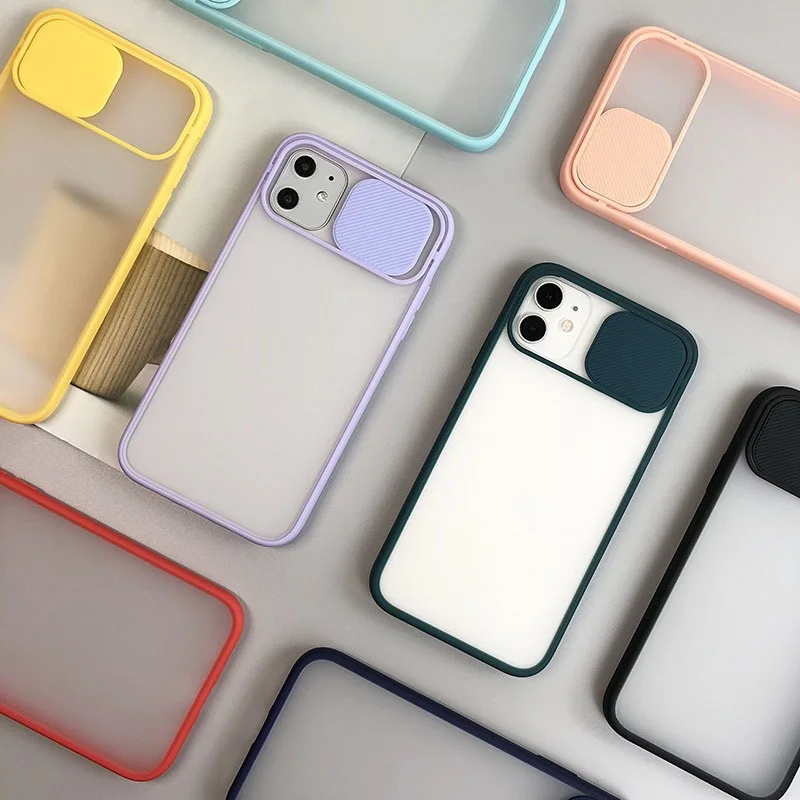 

Soft Cover Camera Lens Matte transparent Protection Case For iPhone 8 7 6 6s Plus Xr Xs Max X SE 2020 12 MiNi 12 Pro Max 11 Pro