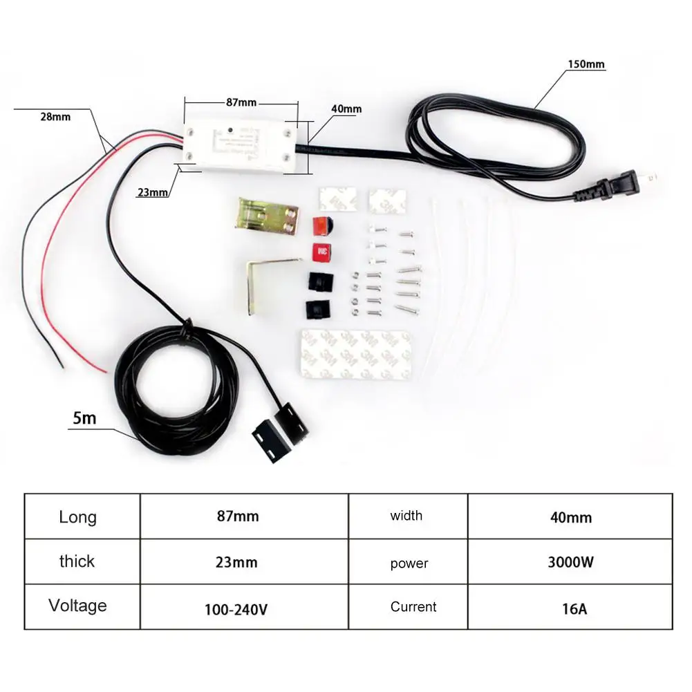 

WiFi Switch Smart Life/Tuya APP Remote Compatible with Alexa Echo Google Home Multi User Access Safety and Convenience
