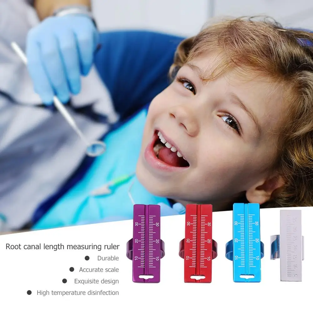 1 шт. металлическая линейка зубных колец для Endo измерительный инструмент