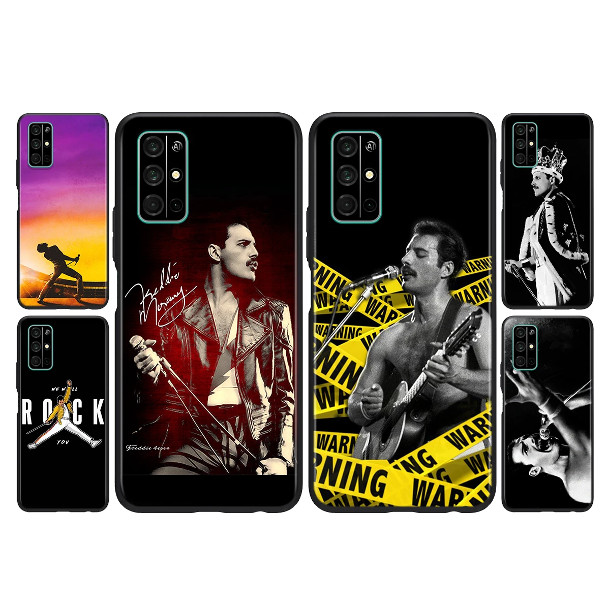 

Silicone Cover Freddie Mercury Queen For Huawei Honor 30i 10X 30S 9A 9S 9X 30 9C 20 20S V20 10i 10 7C Pro Lite Phone Case