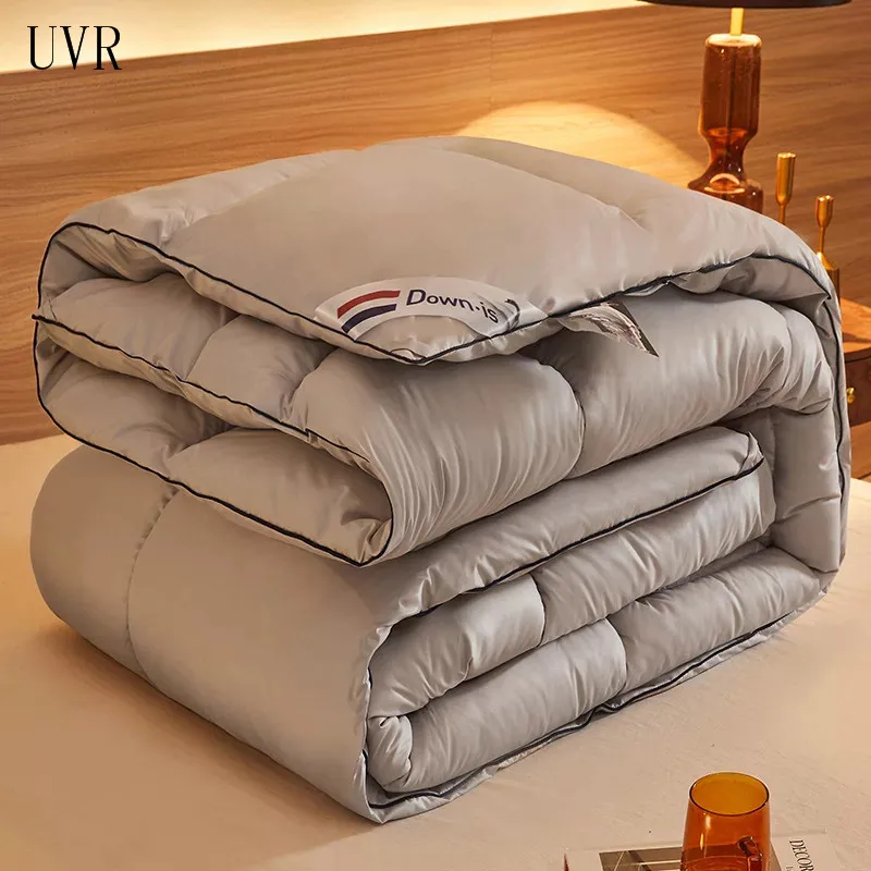 UVR Bedroom Bedding 95% White Goose/Eiderdown Duvet/Quilt/Comfortable Winter Luxury Blanket Quilt Cover King Double Bed | Дом и сад