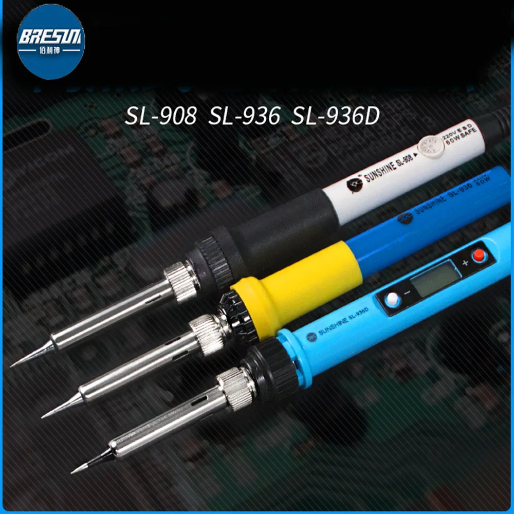 

RELIFE SL-908 220V 60W SL-936 SL-936D Hand-Held Electric Soldering Iron/Mobile Phone Repair Welding Pen/Tin Wire Welding Tools