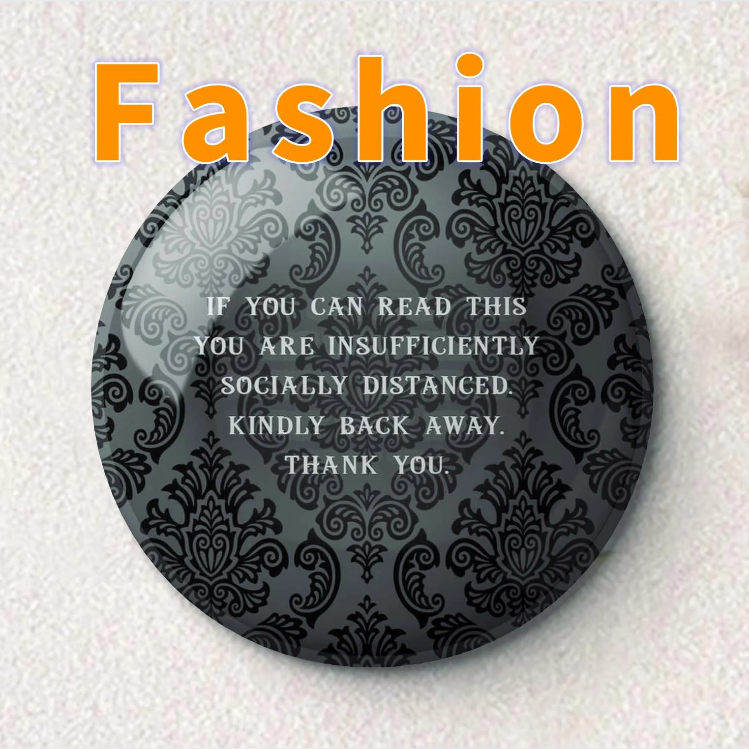 

If You Can Read This You Are Insufficie rav Soft Enamel Pin Lapel Pin Hat Brooch Fashion Creative Collar Lover Jewelry Decor