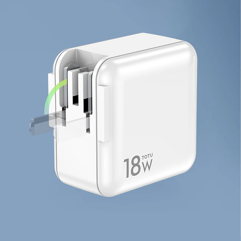 Быстрое зарядное устройство TOTU 3 0 18 Вт настенная розетка быстрое PD для iPhone 11 X XR XS