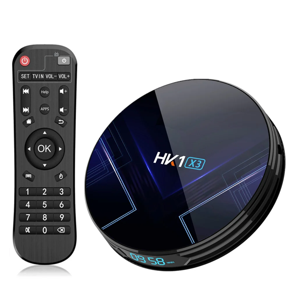 Шасси Smart TV HK1 X3 Android 9 0 2 / 16 ГБ 5 ГГц WiFi Ott Рекламная цена | Электроника