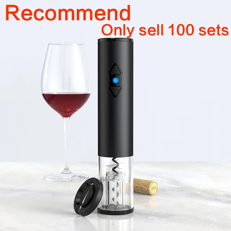 

wine corkscrew wine opener Automatic Foil Cutter Wine corkscrew classic stainless steel automatic electric Portable quick set