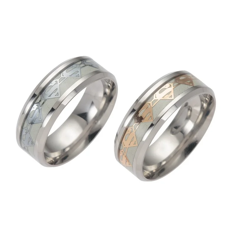 Супердлинное светящееся силовое стильное персонализированное мужское кольцо с