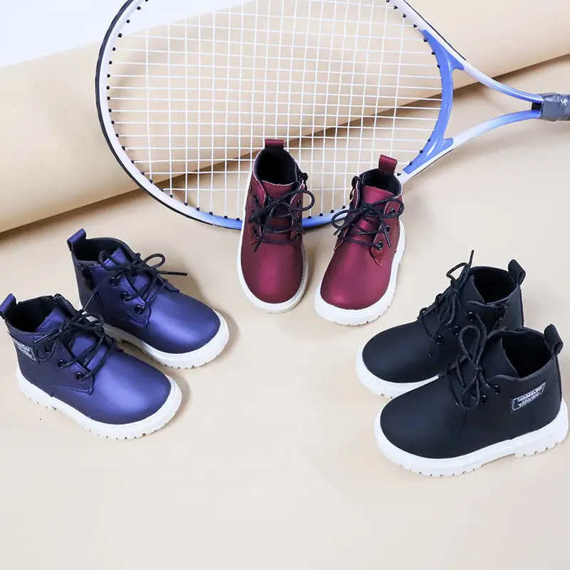 Новинка Детские Ботинки martin для мальчиков и девочек сезон осень-весна