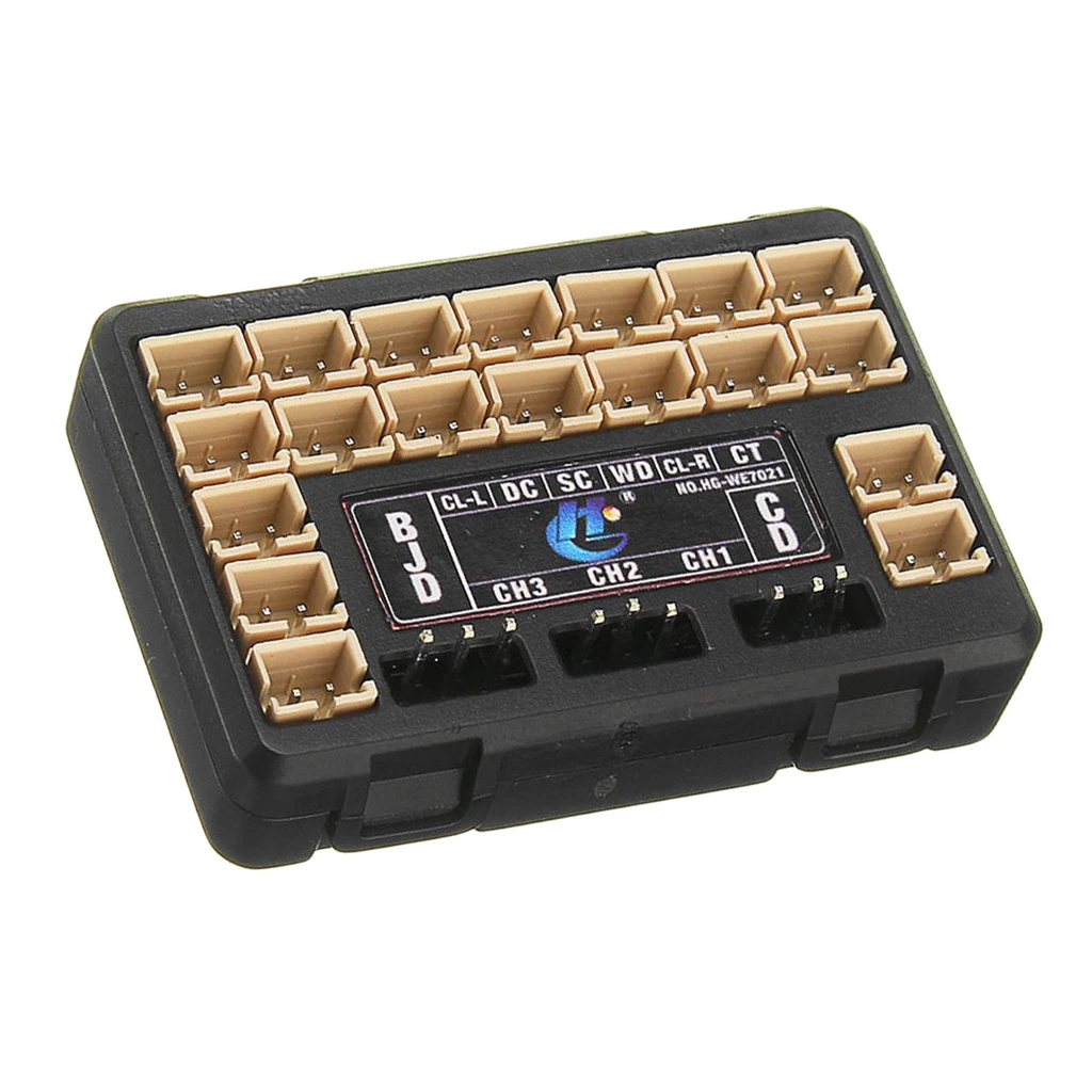 

For P402 P407 P601 P801 P802 1:10 1:12 Universal RC Car Parts LED Light IC