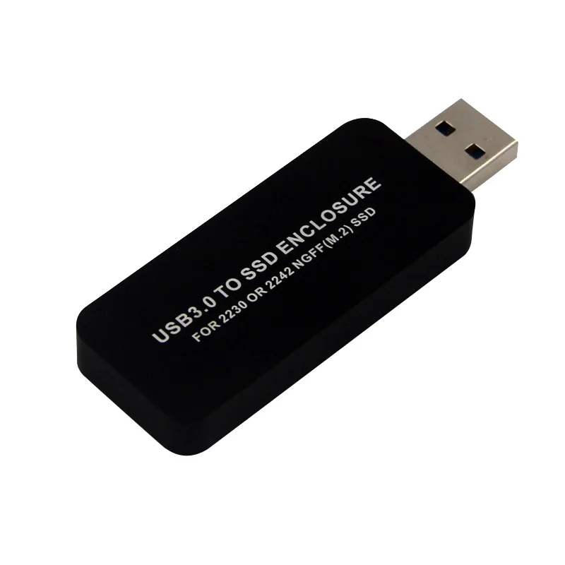 

USB3.0 to NGFF hard disk box USB3.0 in-line portable NGFF M.2 SSD mobile hard disk box