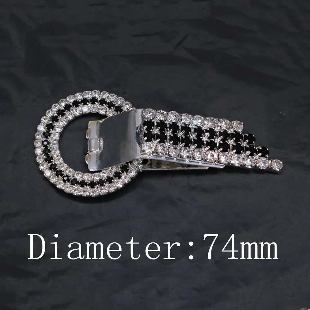 Металлическая стразная пуговица хорошего качества 45 мм 74 с украшением для