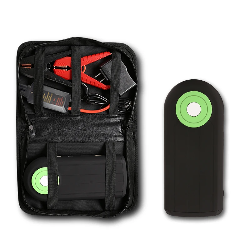 Мини Портативный Автомобильный аварийный стартер питания черный портативный