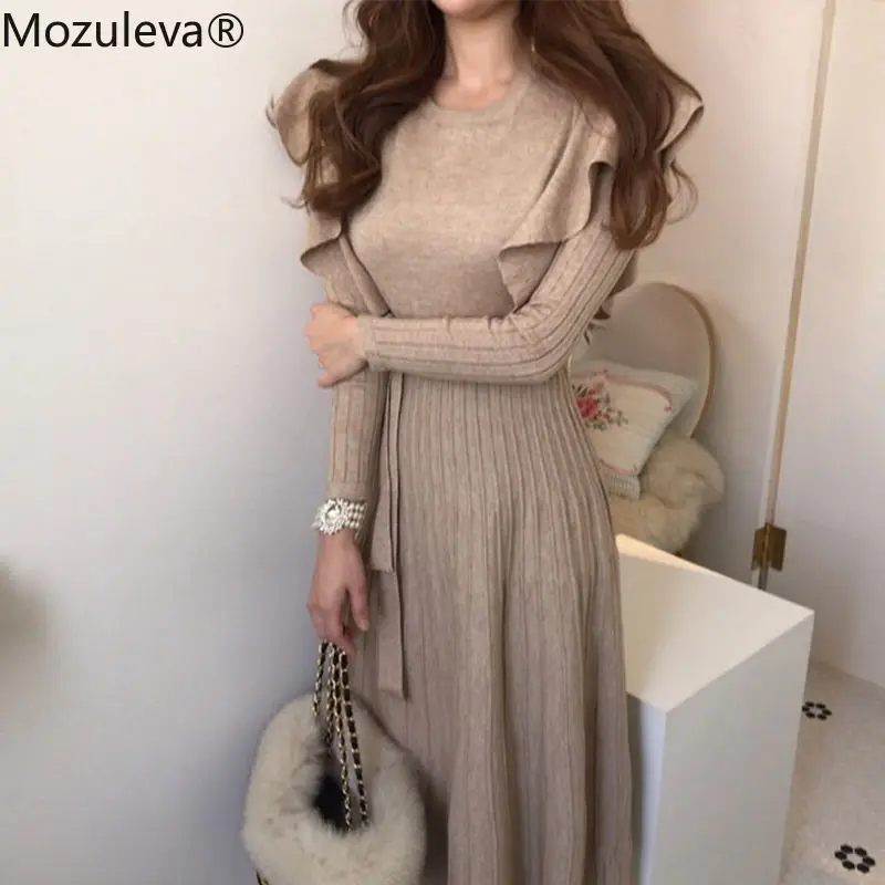 

Женское платье с длинным рукавом, на осень/зиму