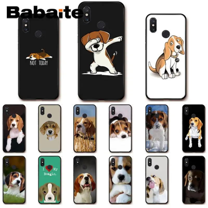 Чехол для xiaomi mi9 Beagle Dog мягкий силиконовый черный чехол телефона mi 8se mi9se 6 mi8lite note2