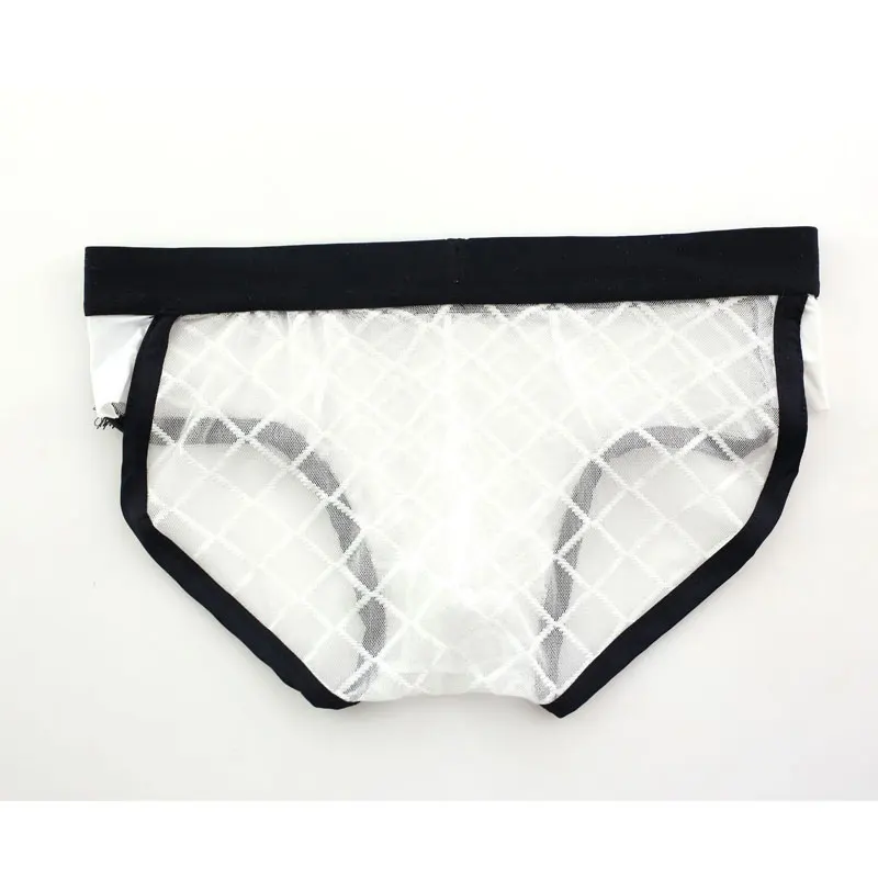 Эротическое нижнее белье с низкой посадкой сексуальное мужское прозрачное u